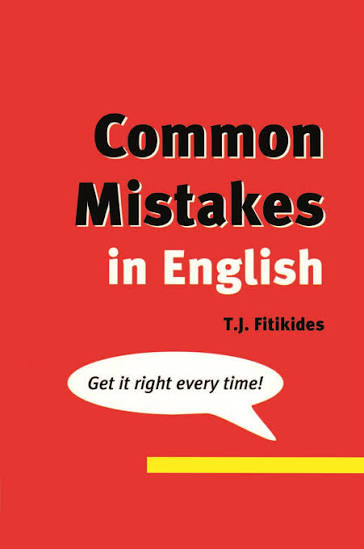 Common Mistakes in English